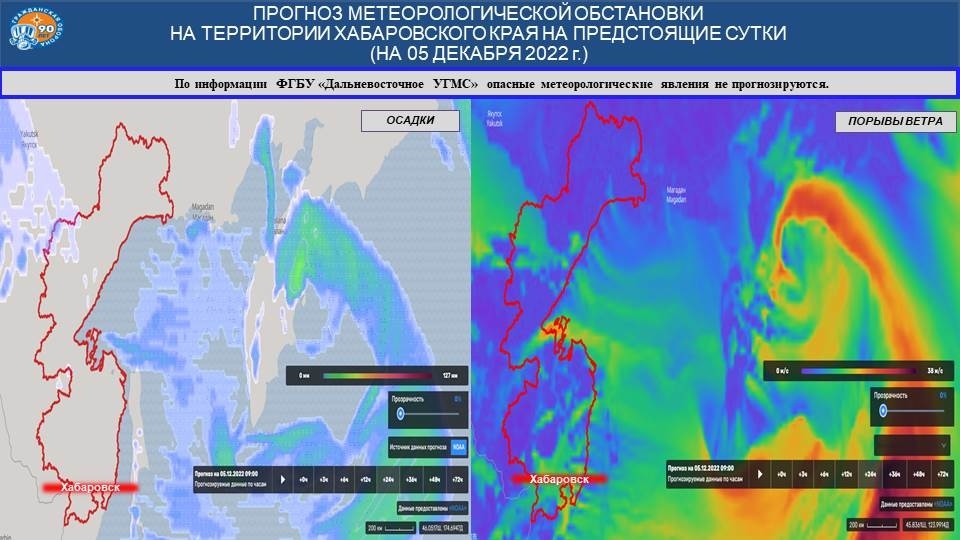 Погода в хабаровском крае