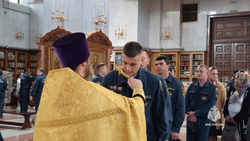 Благодарственный молебен иконе Божией Матери «Неопалимая Купина» прошел в кафедральном соборе Хабаровска