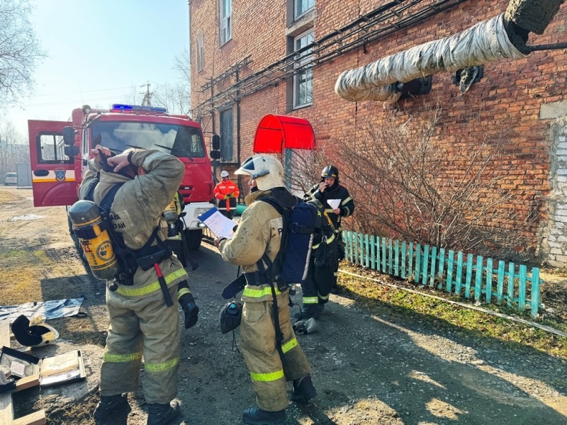 В Амурском районе прошло командно-штабное учение по отработке мероприятий по ликвидации последствий ЧС